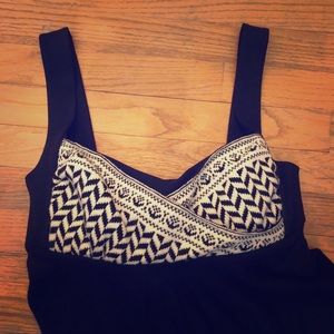 NWOT IISLI little black dress with a winter twist